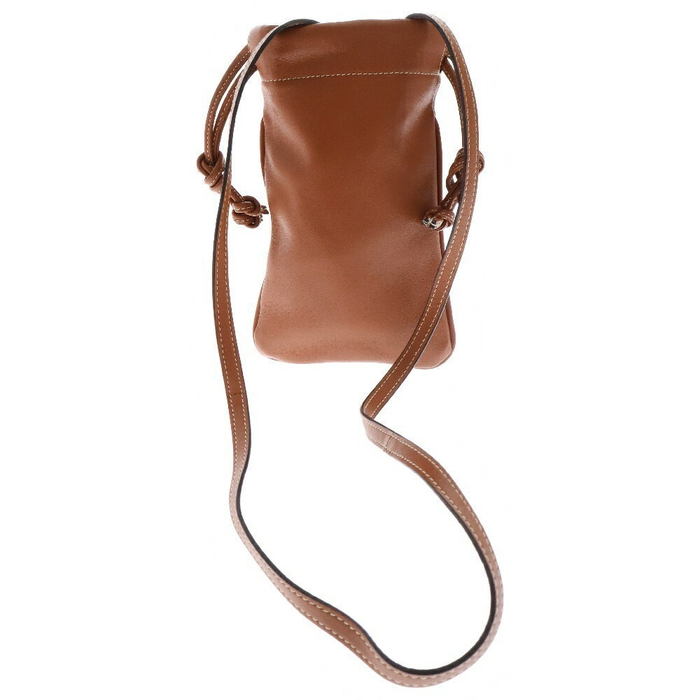 Celine Shoulder Pouch Triomphe Drawstring Brown M… - image 2